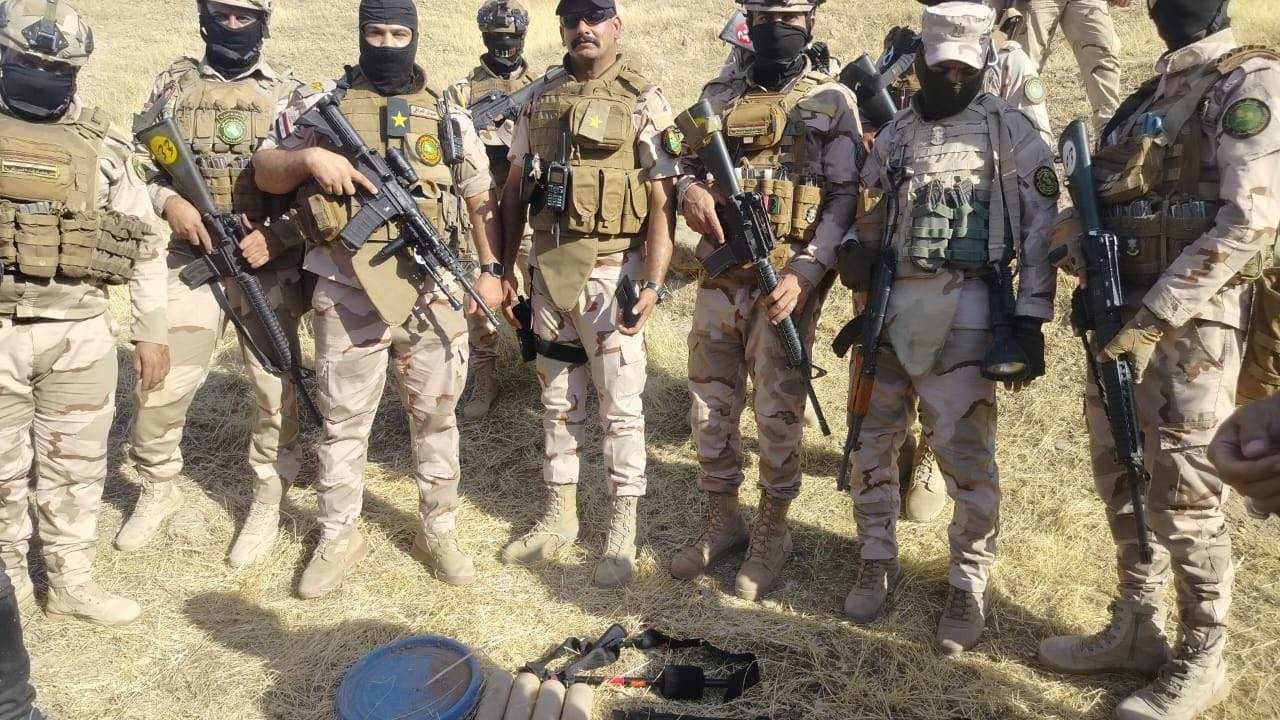 عملية تمشيط في تلال حمرين بحثا عن مضافات لداعش