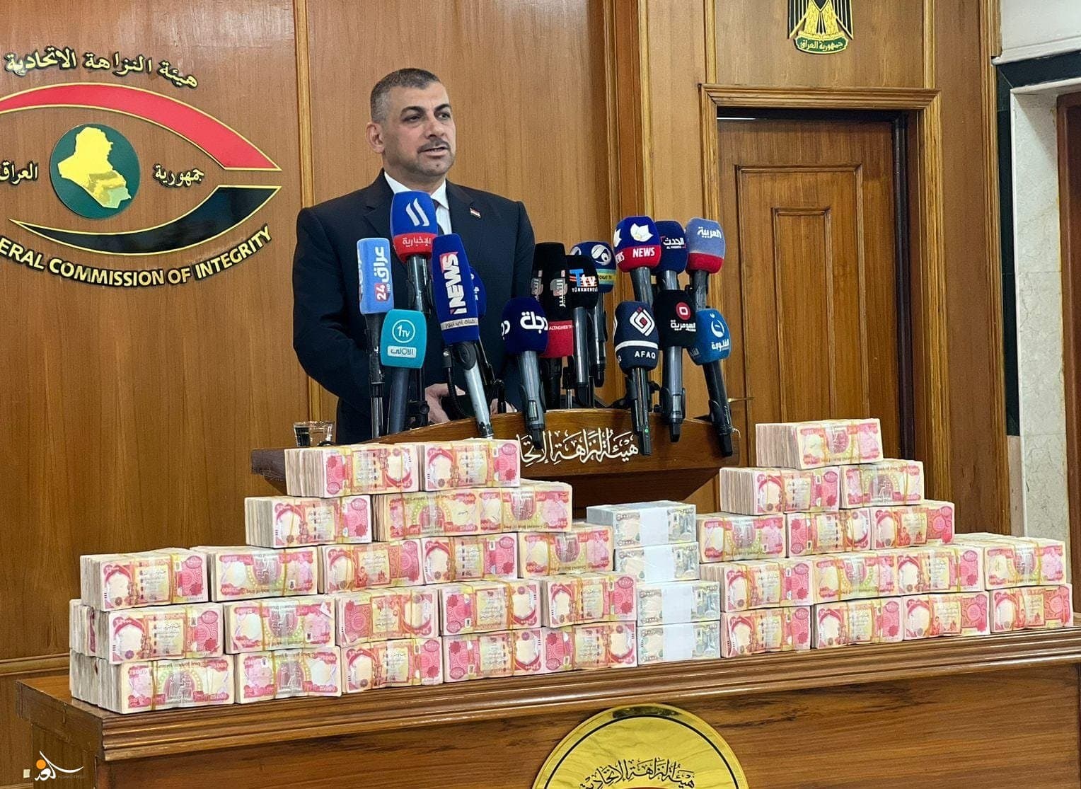 النزاهة: مستمرون باسترداد الأموال والفاسدين من الخارج