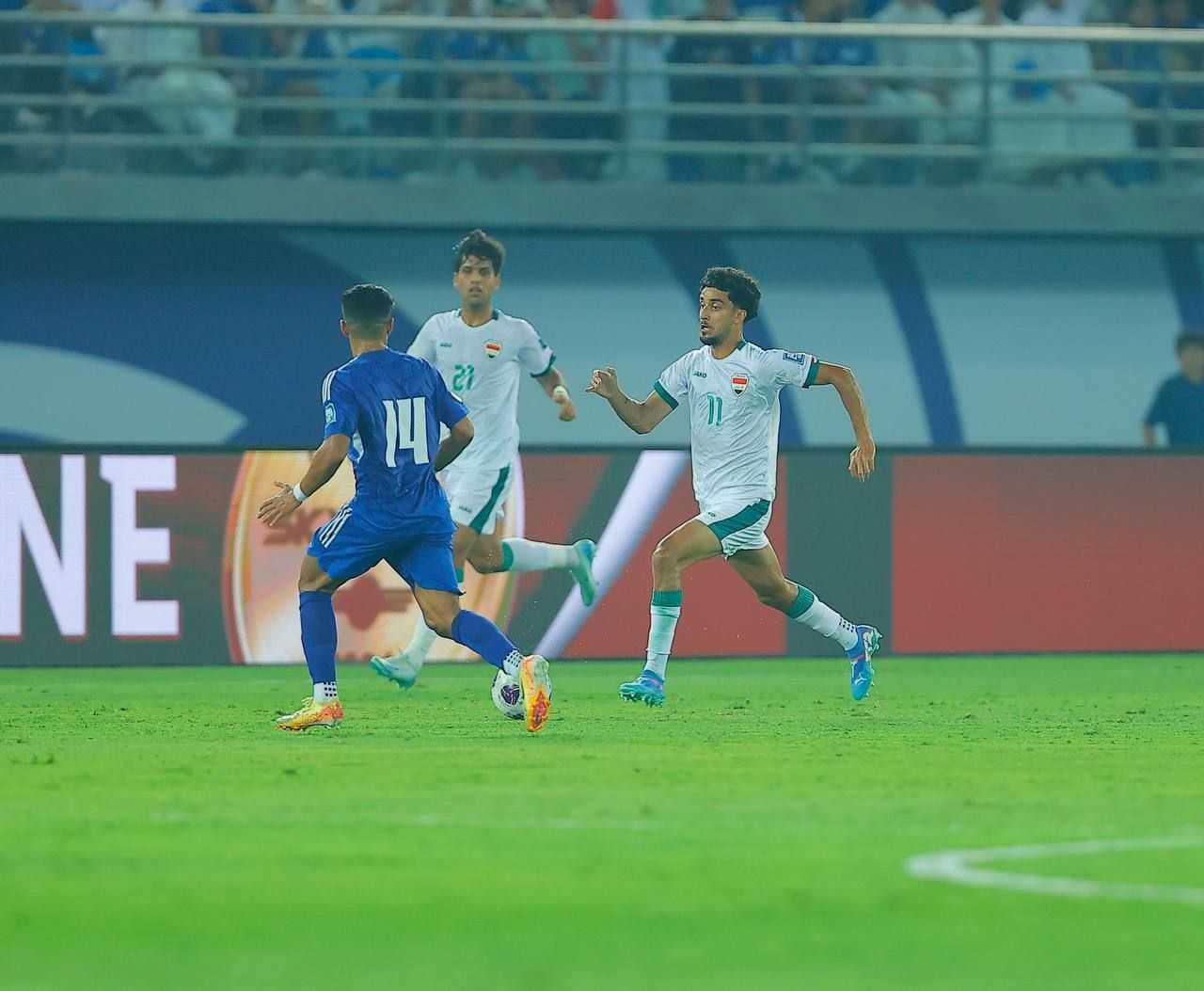 انطلاق مباراة العراق والكويت في تصفيات المونديال