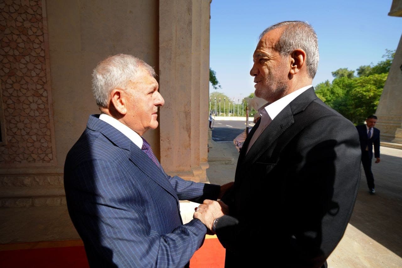 رئيس الجمهورية يستقبل نظيره الإيراني مسعود بزشكيان