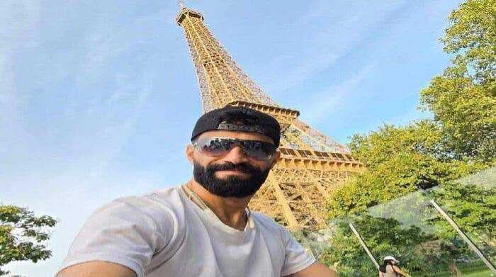 شاب موصلي يصل إلى بعشيقة قادماً من فرنسا بدراجته الهوائية