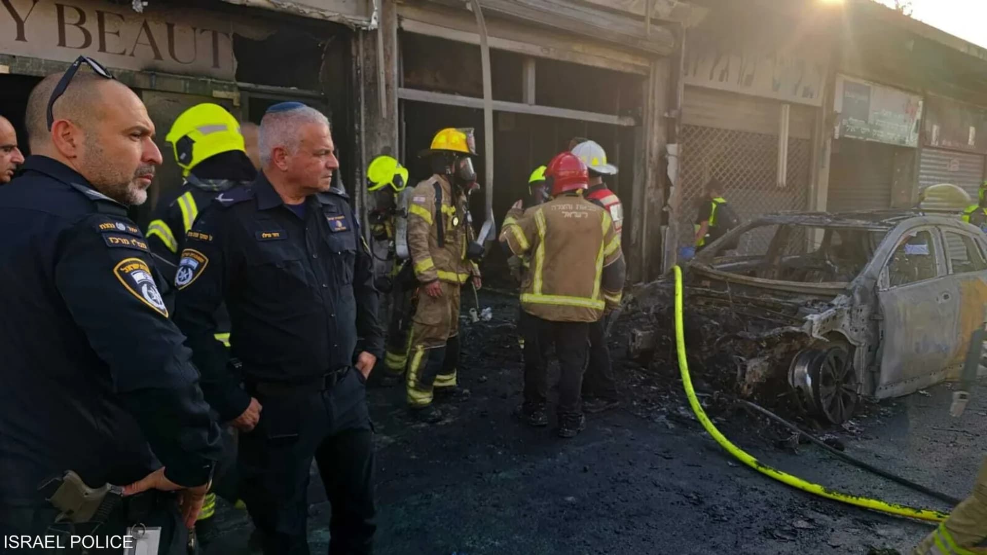 انفـجار سيارة يخلّف 15 مصابا وسط "اسرائيل