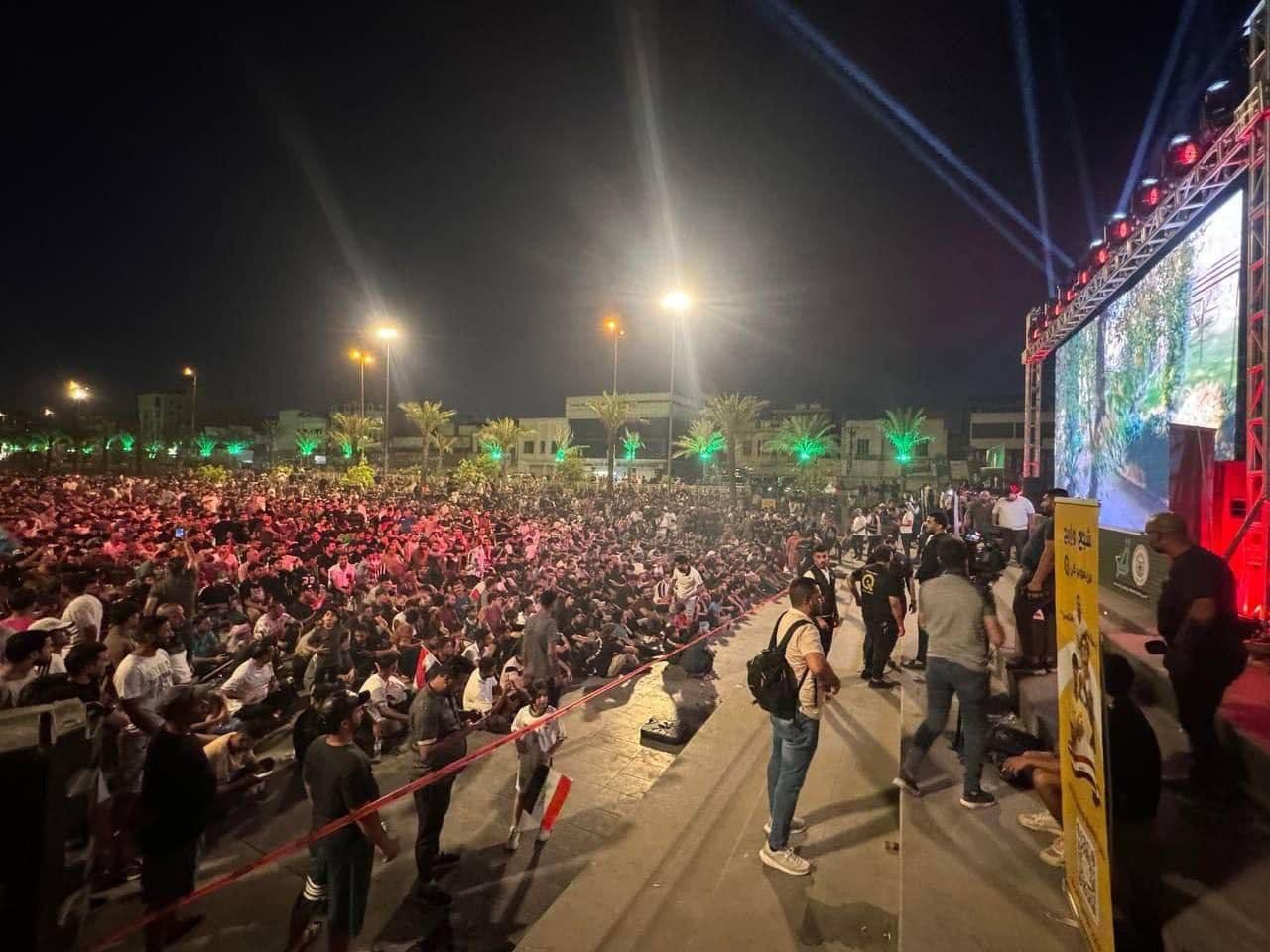 عمليات بغداد تعلن عن نصب شاشات عرض كبيرة لنقل مباراة الشرطة والنصر