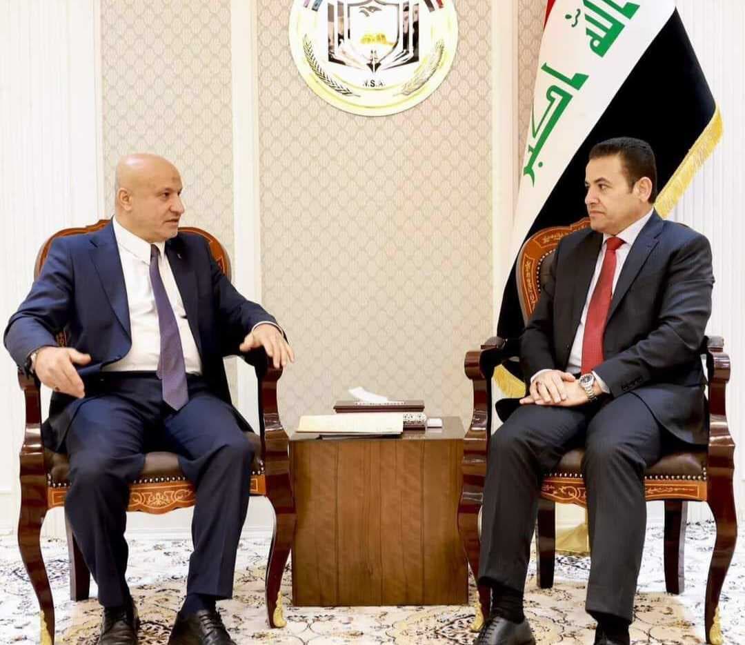الأعرجي يستقبل مستشار رئيس مجلس الوزراء لحقوق الإنسان زيدان خلف