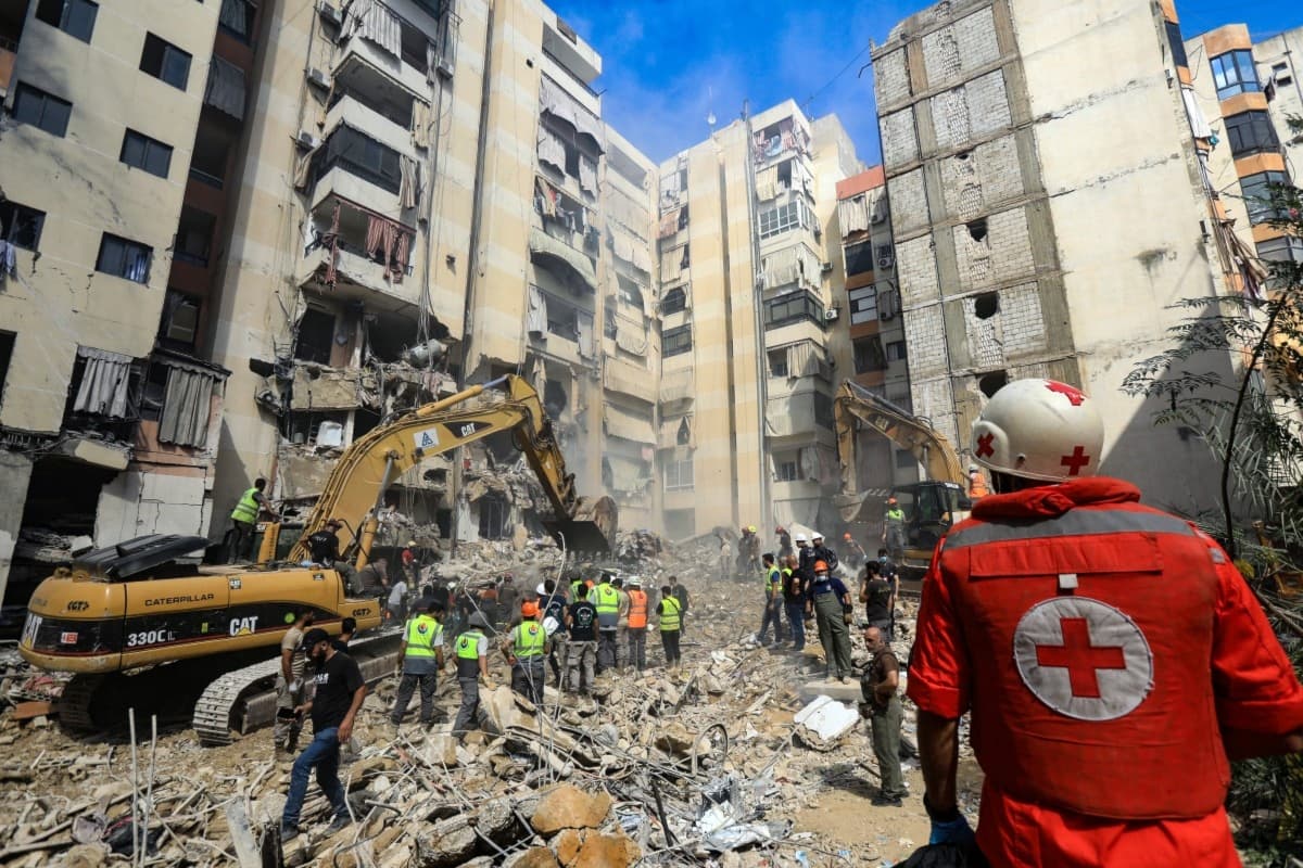 الصحة اللبنانية: شهيدان و15 جريحاً بالعدوان الصهيوني على الضاحية