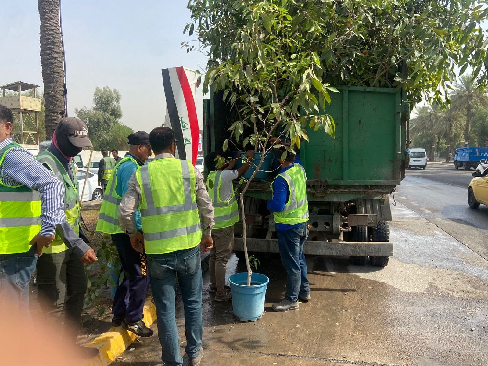 محافظ بغداد: حملة التشجير ستعمَّم على جميع الأقضية والنواحي