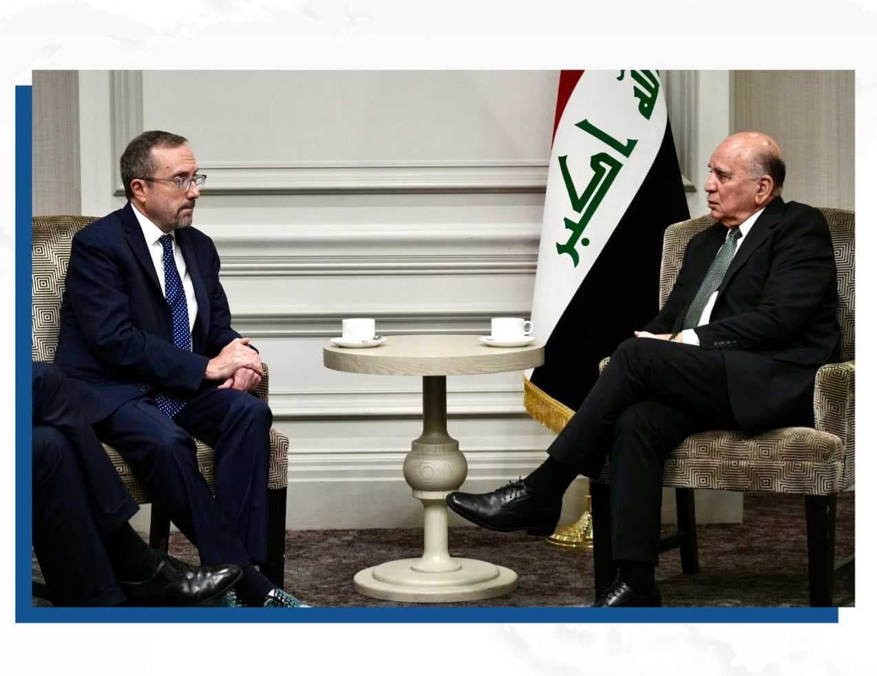 بغداد وواشنطن تبحثان ضرورة حماية الممرات البحرية لضمان تصدير النفط العراقي والخليجي