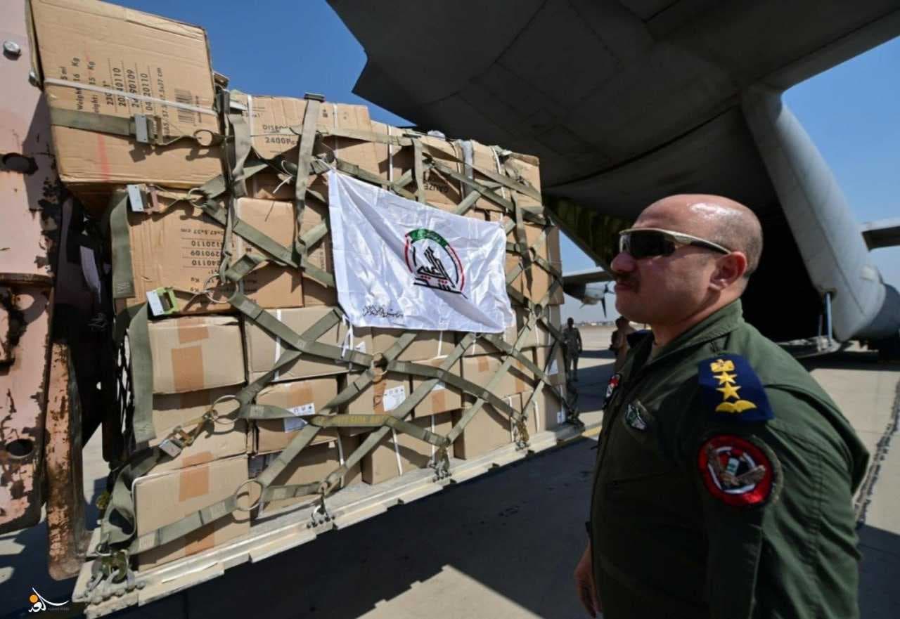 الحشد يؤكد استمرار تدفق المساعدات للشعبين الفلسطيني واللبناني