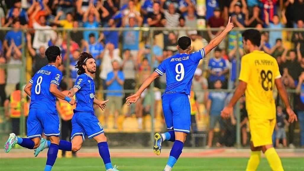 الجوية يهزم نفط البصرة ودهوك يغلب نادي النجف