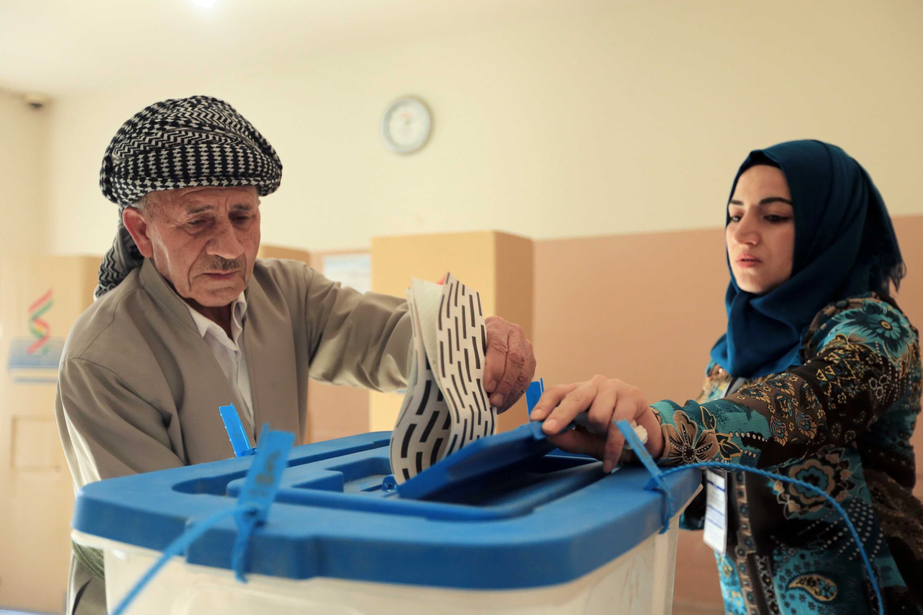المفوضية تدعو الأحزاب الكردية لمساندة عملها وعدم تضمن الحملات الدعائية أفكاراً تثير العنف