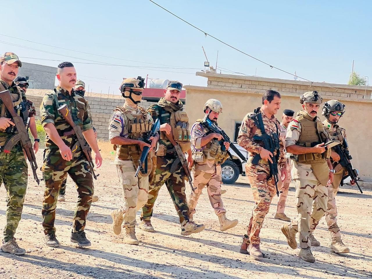 قوة مشتركة تنفذ عملية أمنية جنوب الموصل
