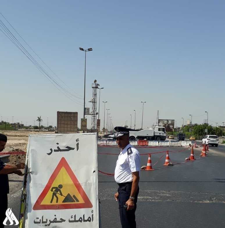 المرور تصدر تنويهاً بشأن قطع جسر في بغداد