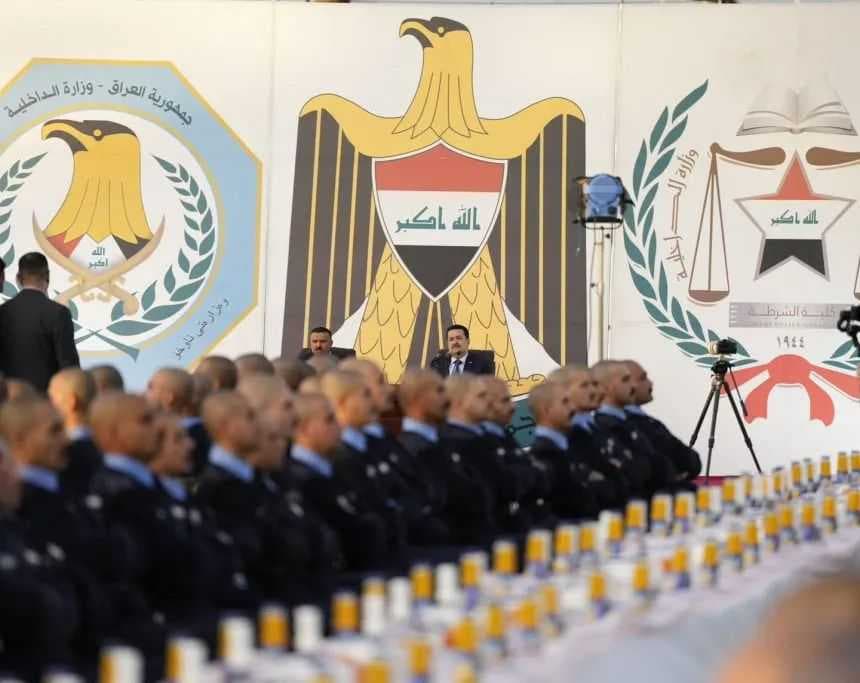 السوداني يمنح رتبة ملازم لطالبين بكلية الشرطة توفيا بحادث سير
