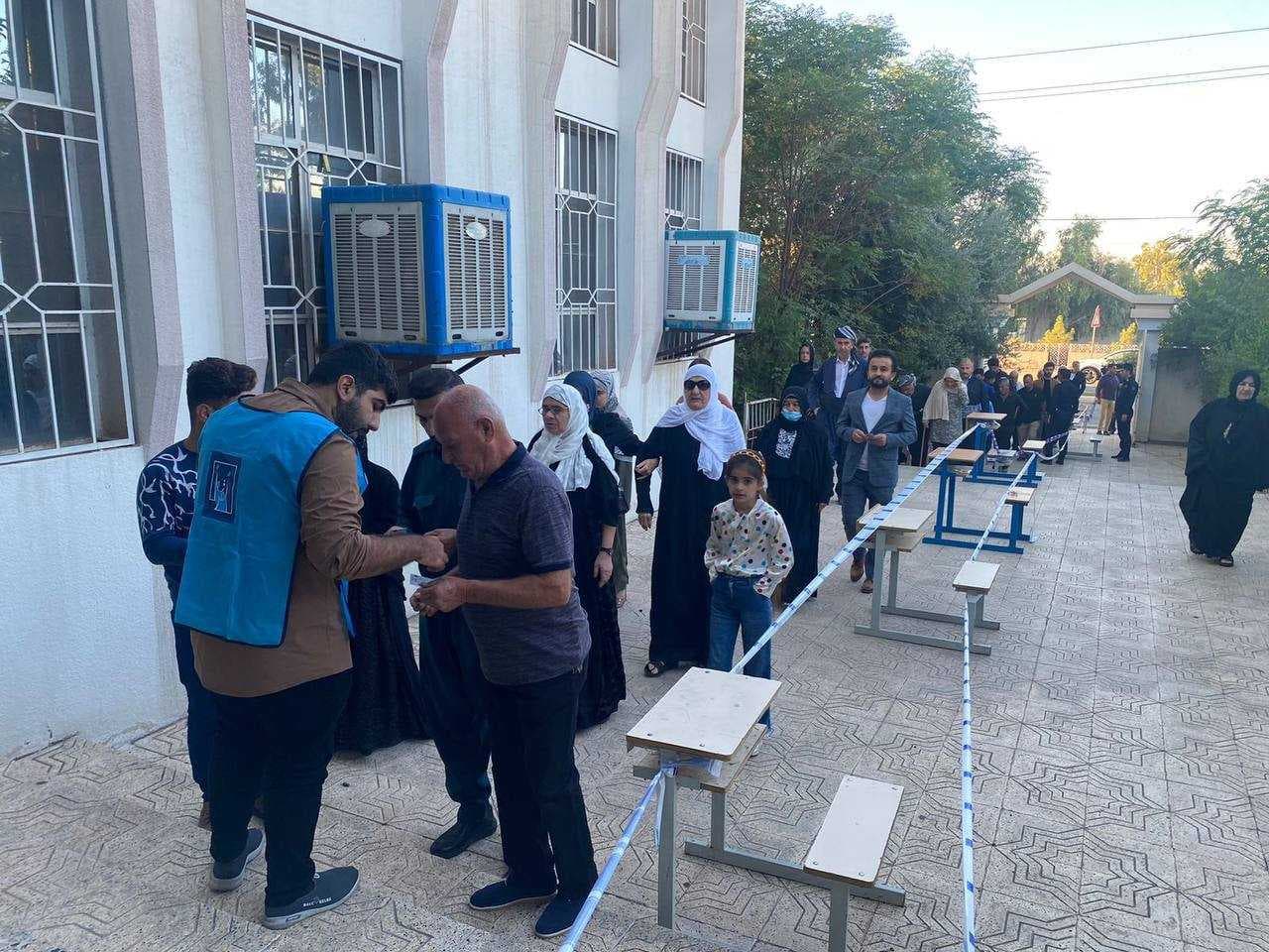 مراكز الاقتراع تفتح أبوابها للتصويت العام في انتخابات برلمان إقليم كردستان