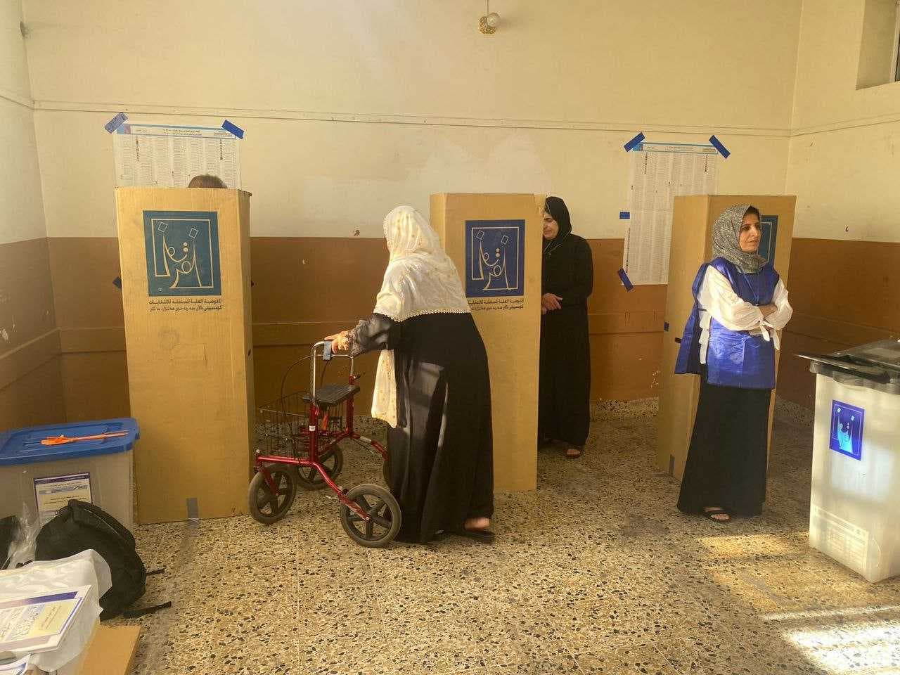 إغلاق مراكز الاقتراع في إقليم كردستان بعد أنتهاء التصويت العام
