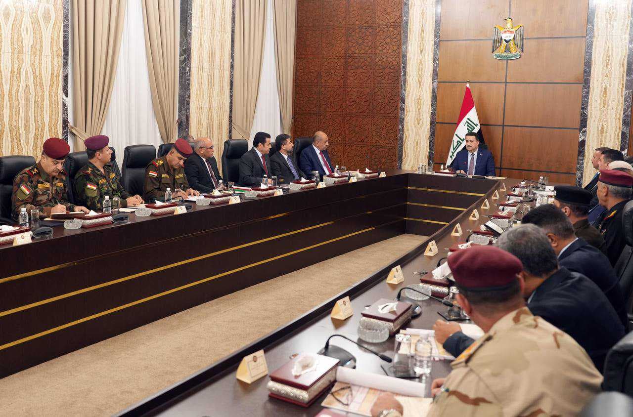 اجتماع برئاسة القائد العام يبحث الموقف الأمني على الشريط الحدودي بين العراق وتركيا