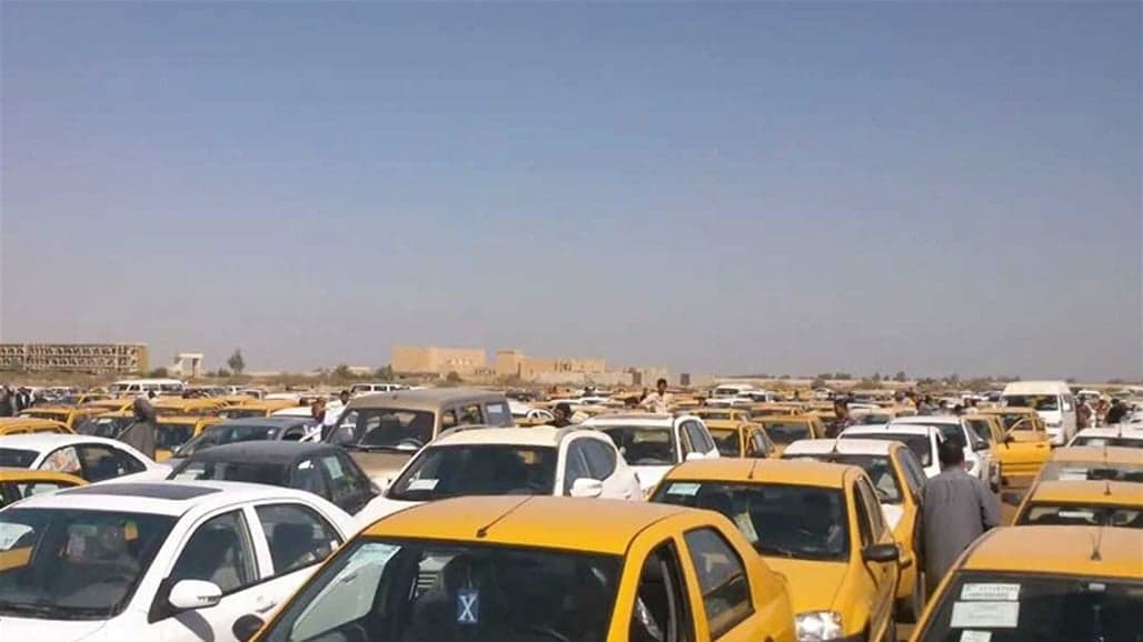 المرور تباشر بطباعة لوحات تسجيل مركبات الأجرة في بغداد