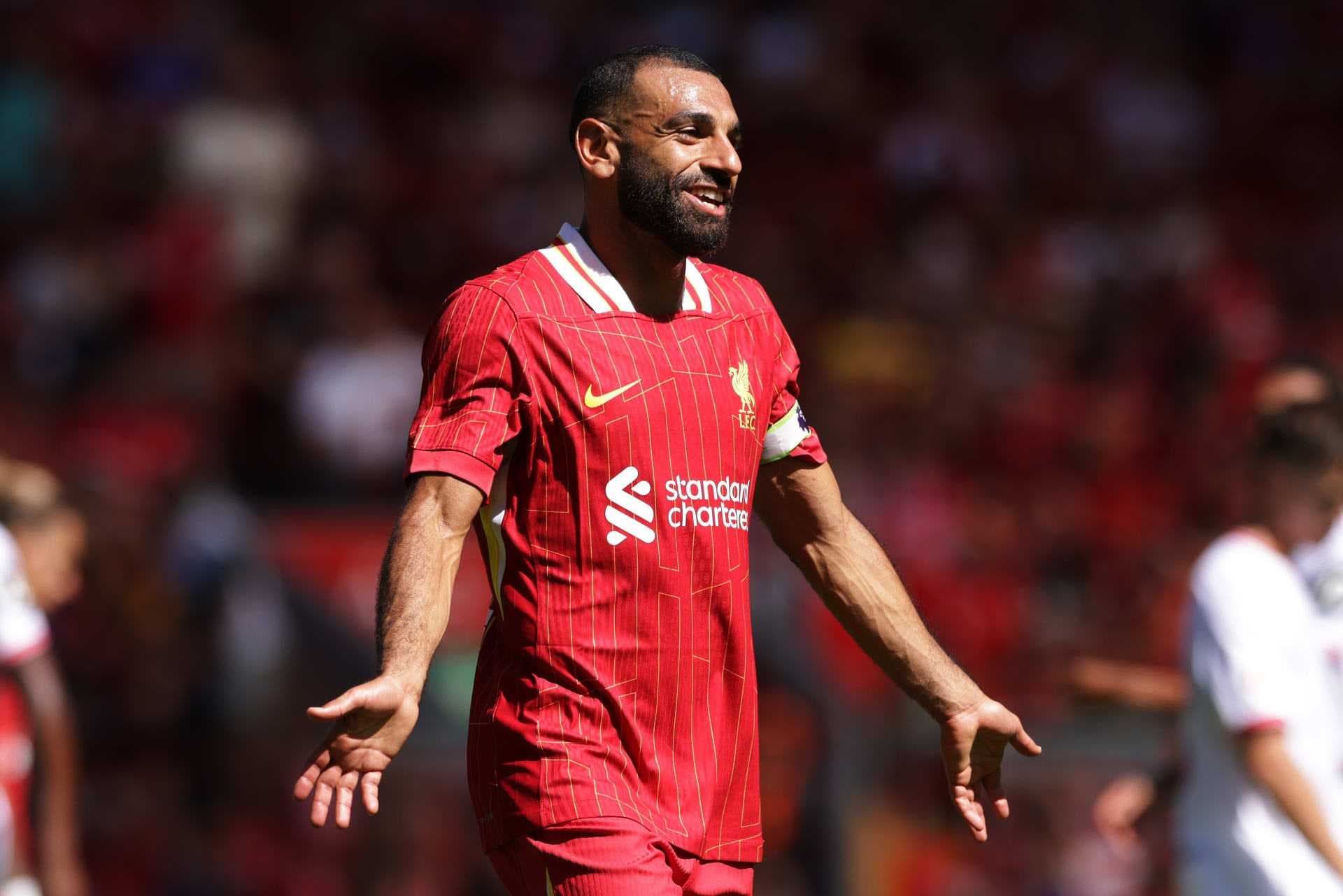 محمد صلاح ينقذ ليفربول من هزيمة أمام أرسنال