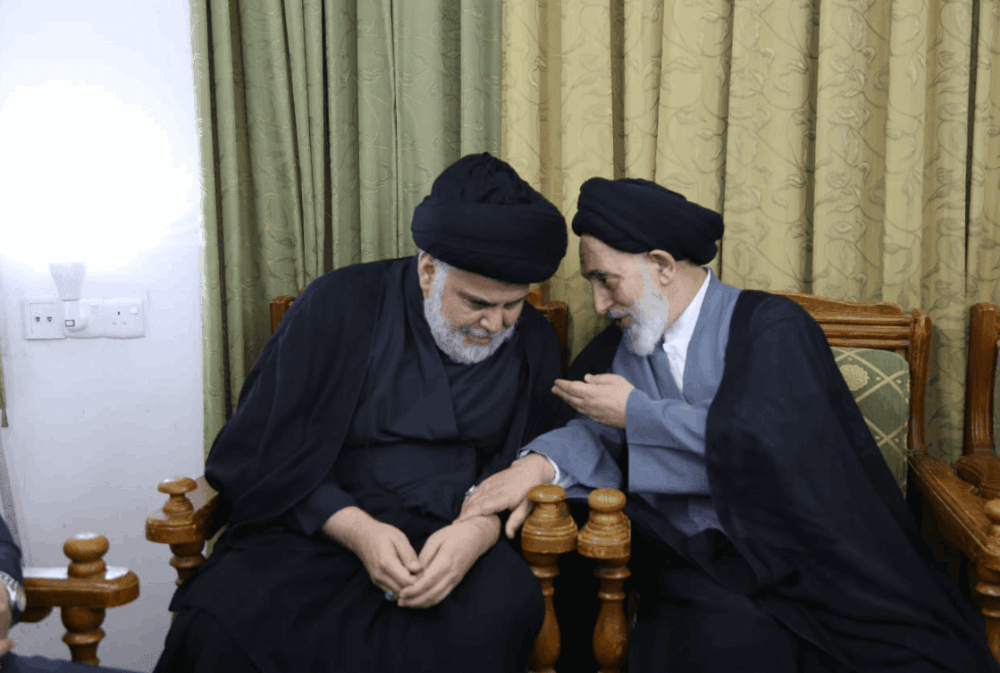 السيد الصدر يستنكر استهداف منزل السيد القبانجي
