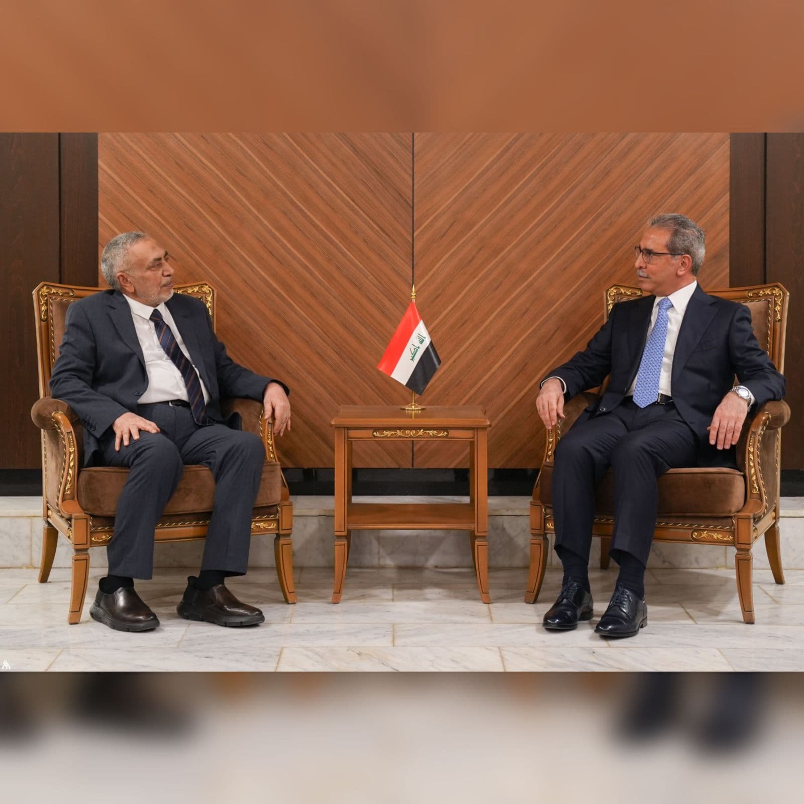 رئيسا مجلس القضاء والبرلمان يبحثان التعاون بما يحقق المصلحة العامة
