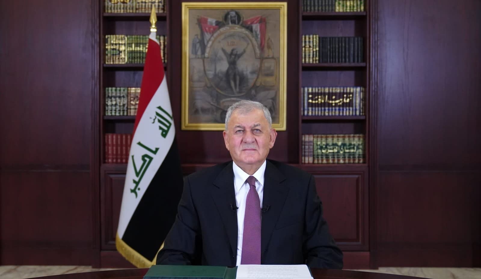 رئيس الجمهورية يعود إلى بغداد