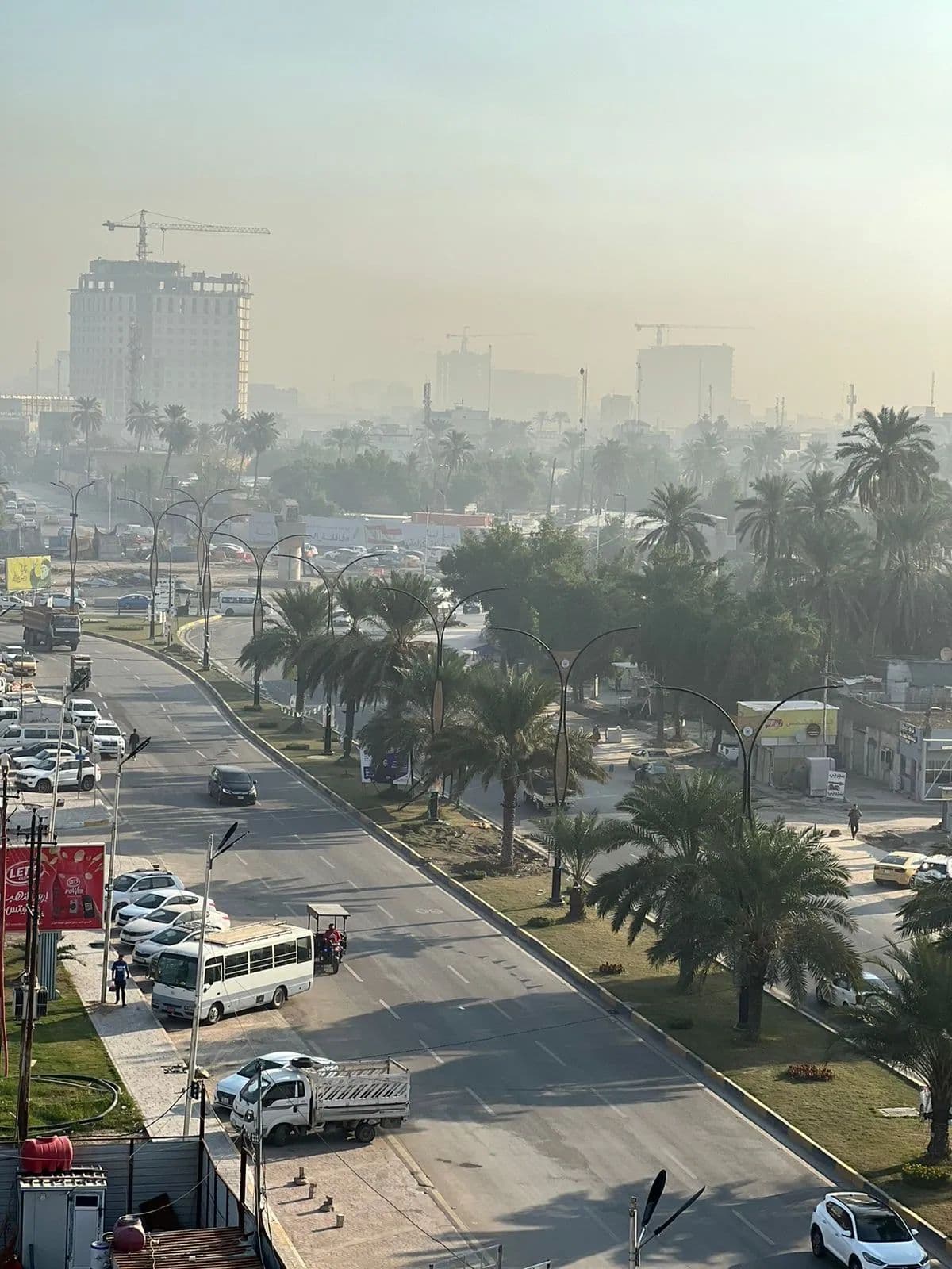 مجددا.. رائحة الكبريت تغزو معظم مناطق بغداد