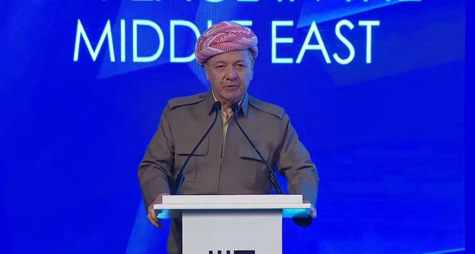 بارزاني: العلاقة بين حكومتي بغداد والإقليم جيدة وهناك إرادة لحل المشاكل