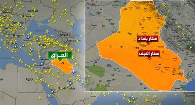 العراق في المنطقة البرتقالية.. تصنيف أجواء البلاد ضمن مستوى "يوجد خطر