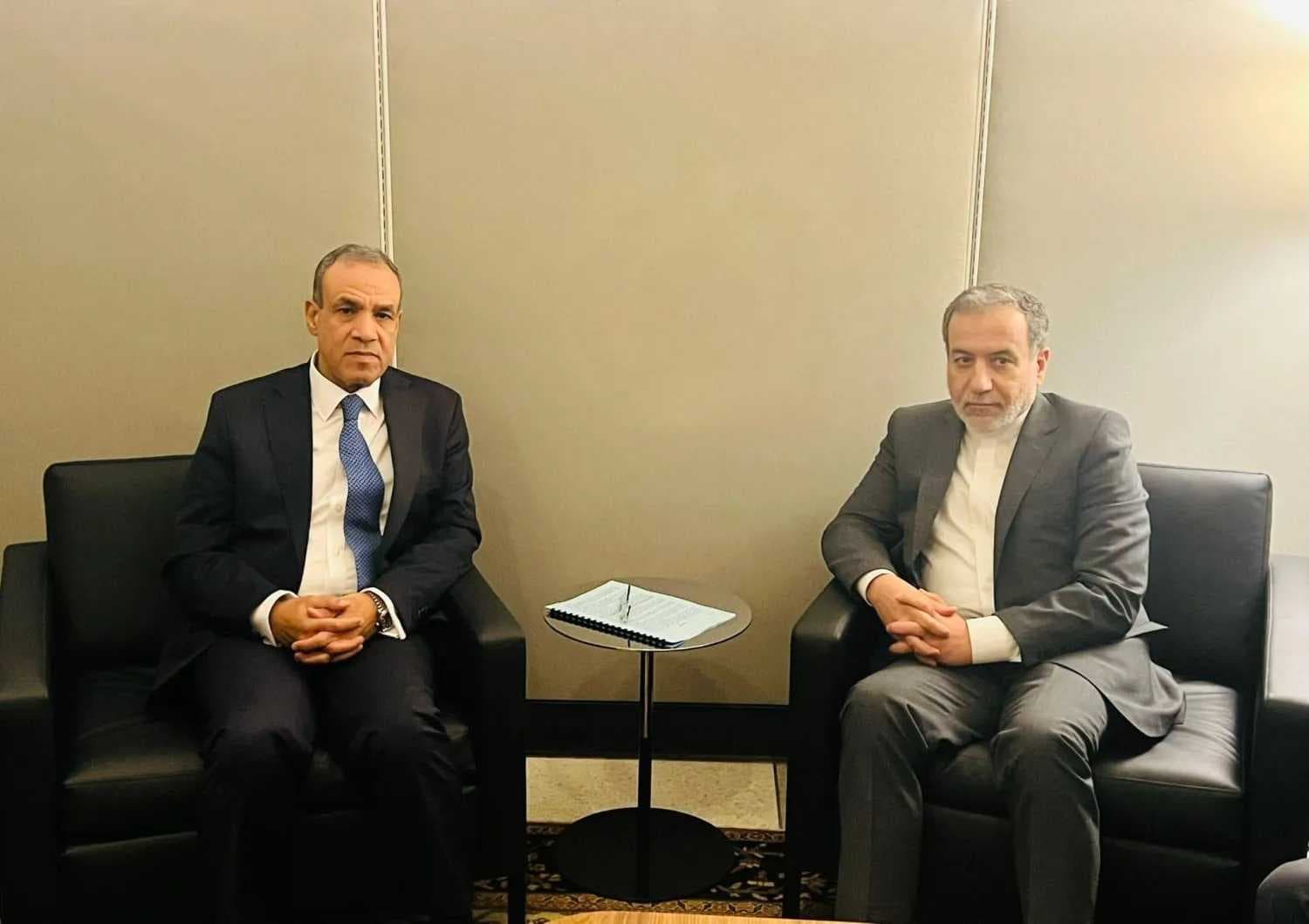 إيران ومصر يتبادلان وجهات النظر حول تطورات الأوضاع في سوريا ويؤكدان الدعم لاستقرارها
