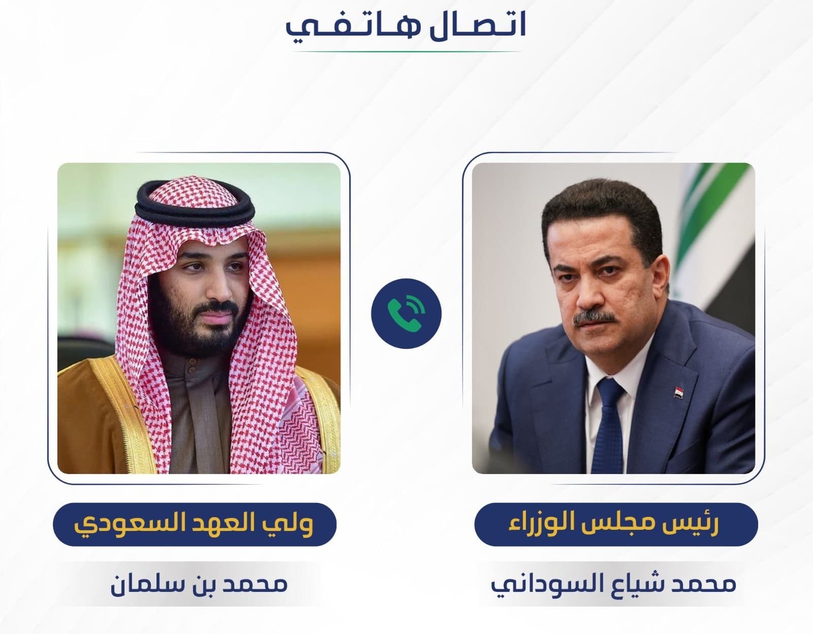 السوداني وبن سلمان يبحثان تطورات الأحداث على الساحة السورية