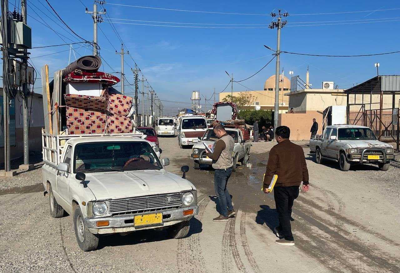 الهجرة تعلن عودة (111) نازحاً إلى نينوى
