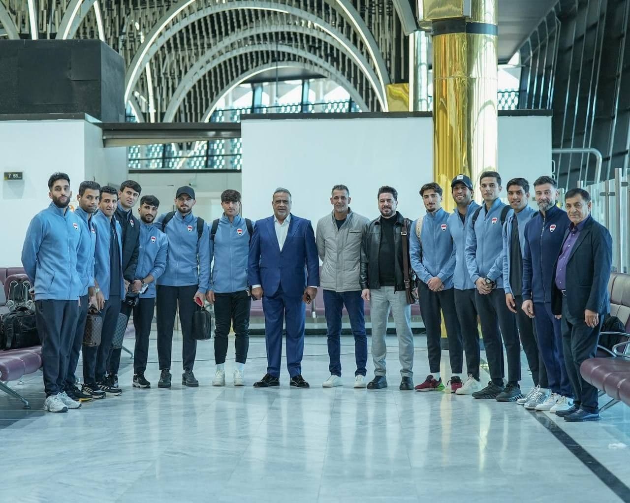 وفد المنتخب الوطني يطير إلى الدوحة