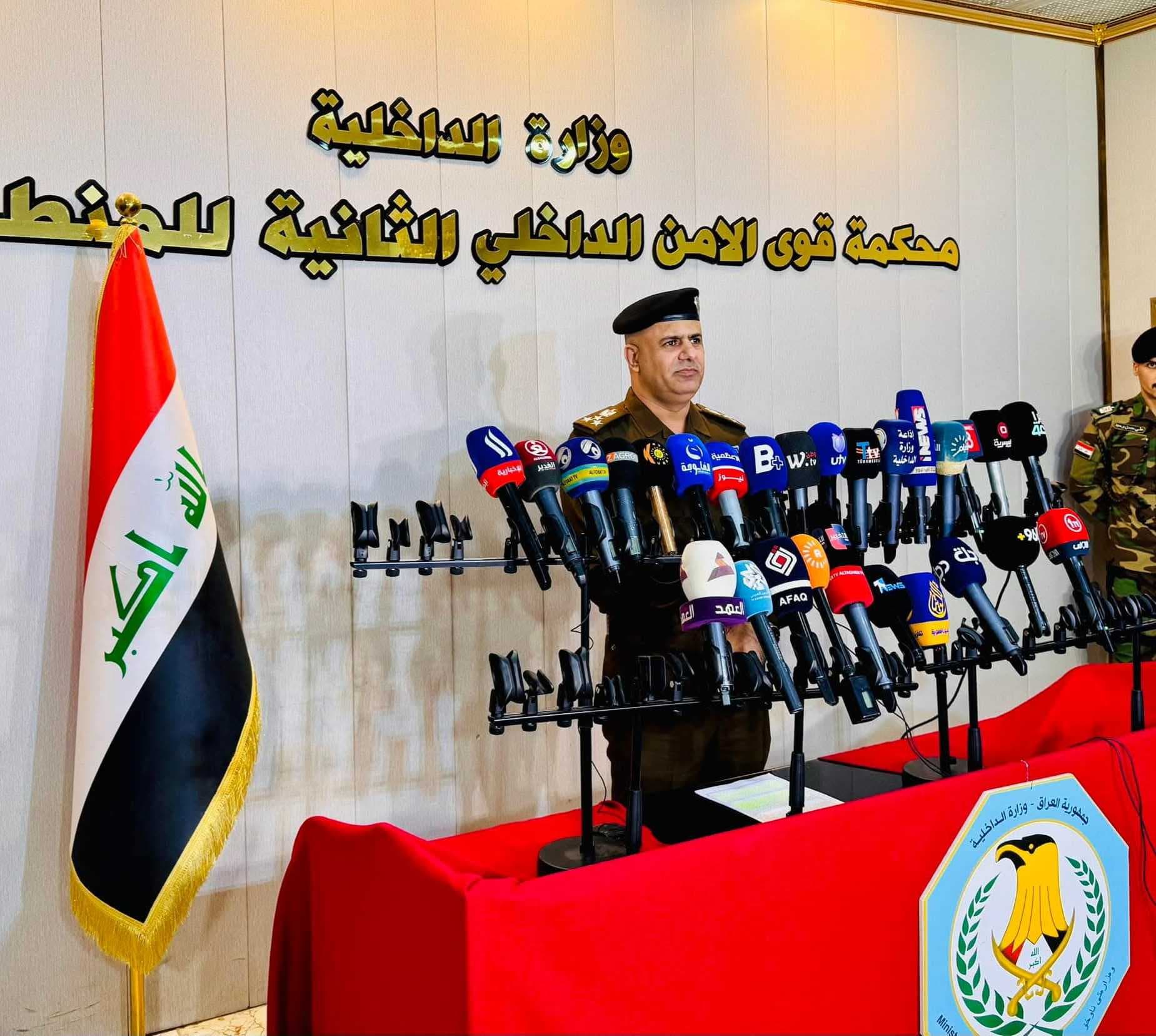 الداخلية: أحكام بالسجن وإعادة هيكلة فوج إثر أعمال فوضى بالأنبار