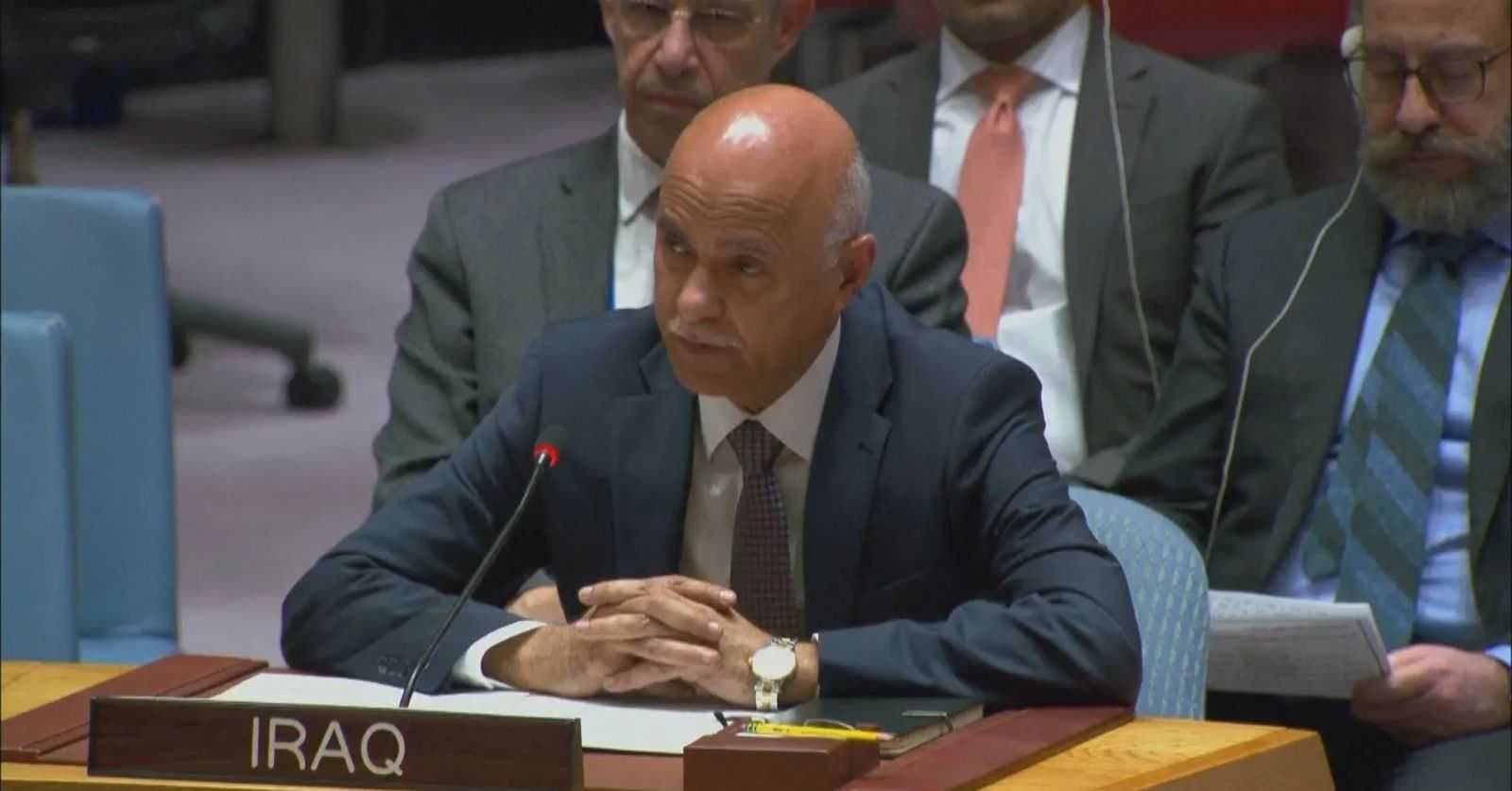 ممثل العراق لدى مجلس الامن : نرفض أي تقسيم للأراضي السورية