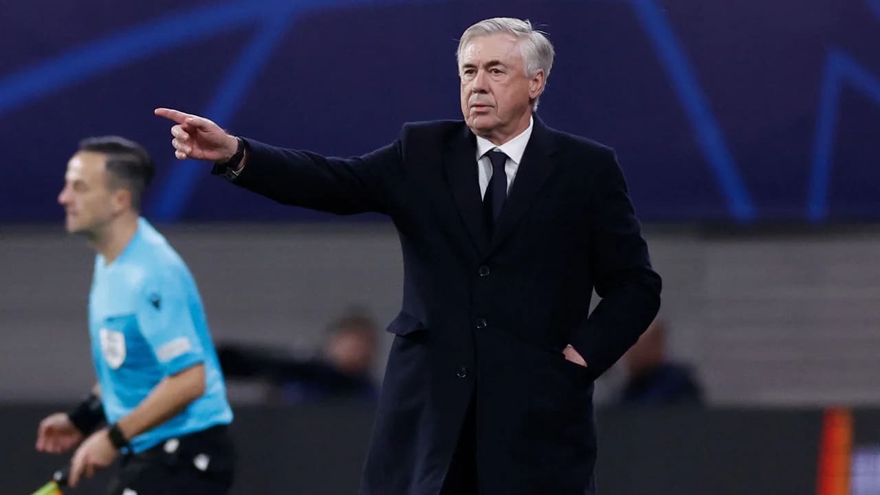 انشيلوتي يقف على اعتاب التاريخ مع ريال مدريد
