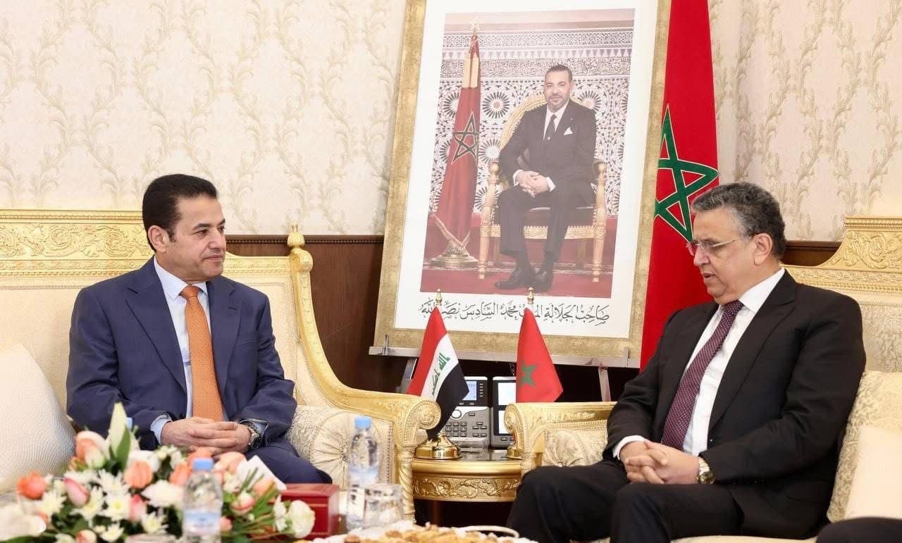 مستشار الأمن القومي ووزير العدل المغربي يبحثان تعزيز العلاقات الثنائية