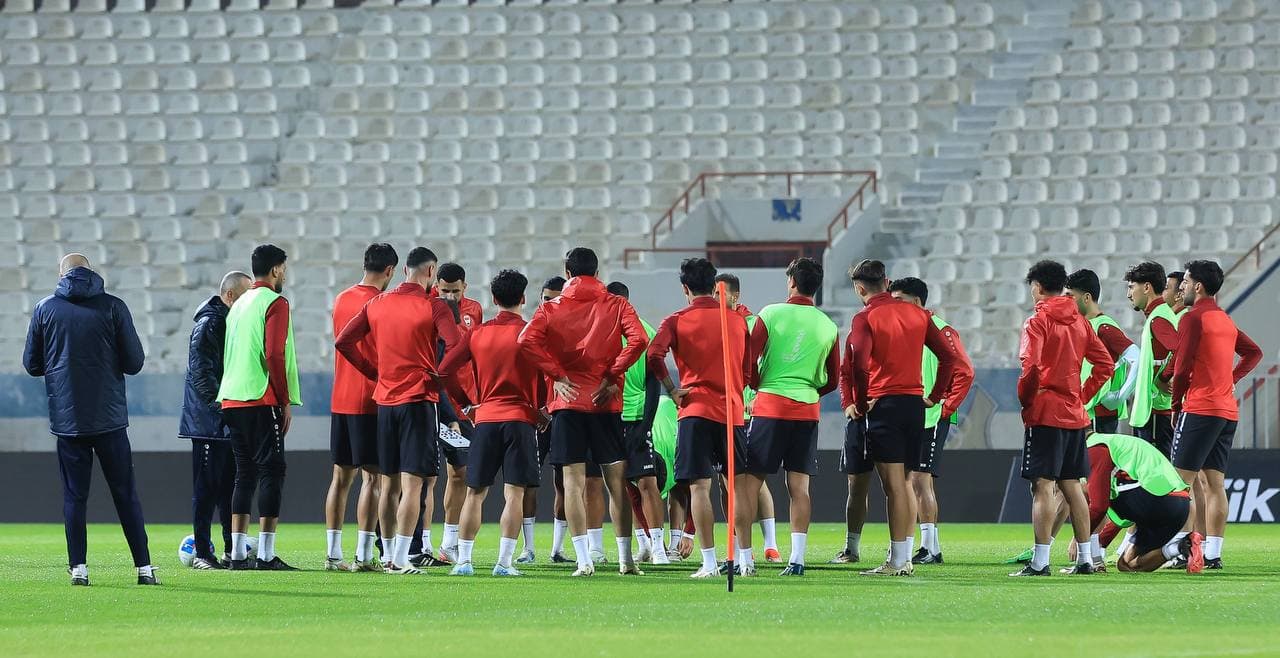 المنتخب الوطني يعاود تدريباته في الكويت