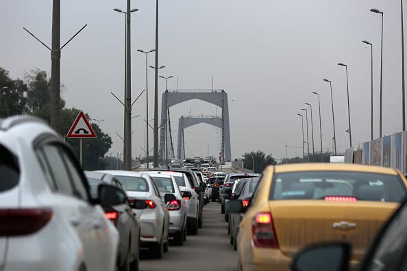 الموقف المروري للعاصمة بغداد