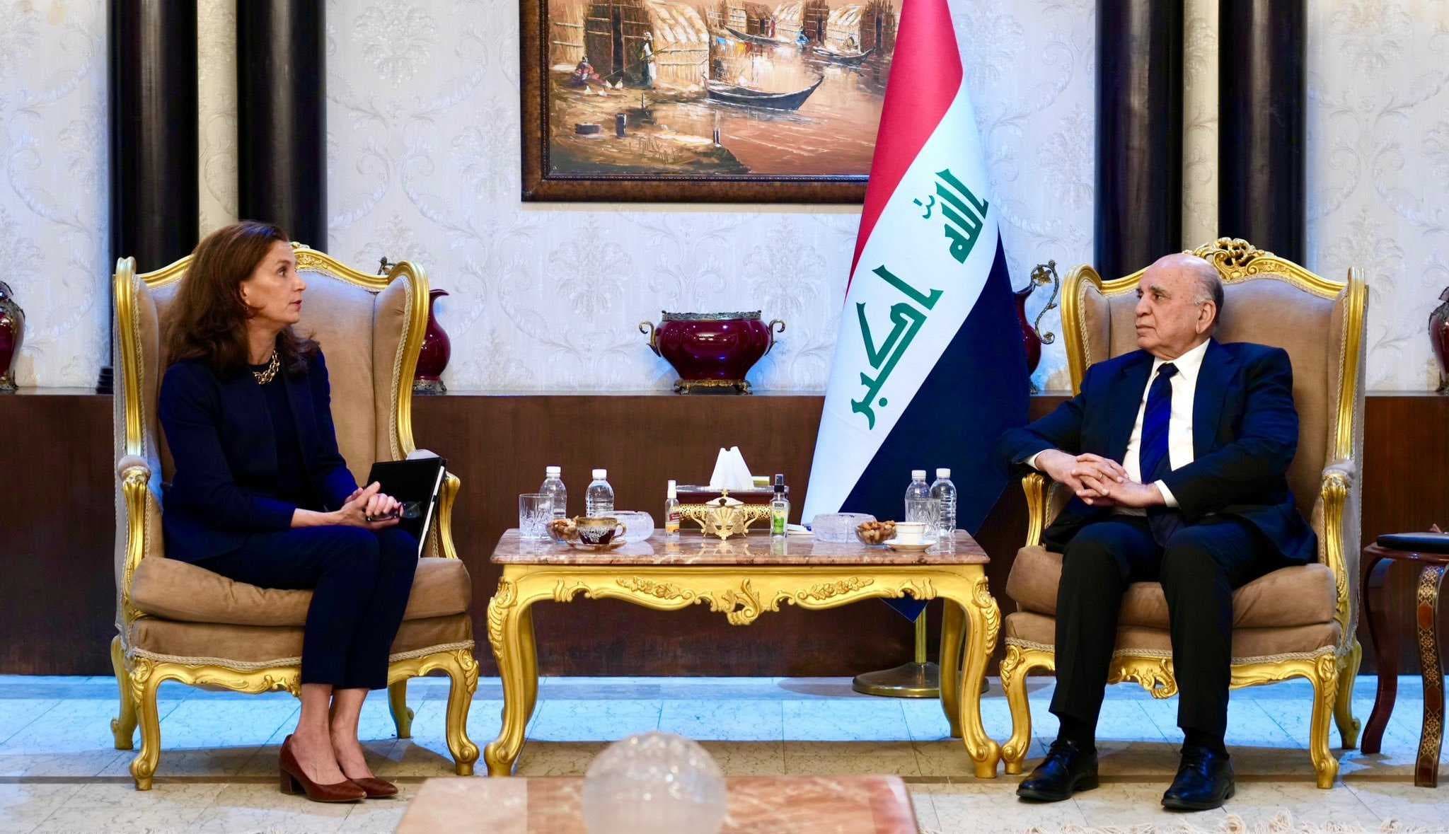 مباحثات عراقية أمريكية حول تفعيل اتفاقية الإطار الاستراتيجي