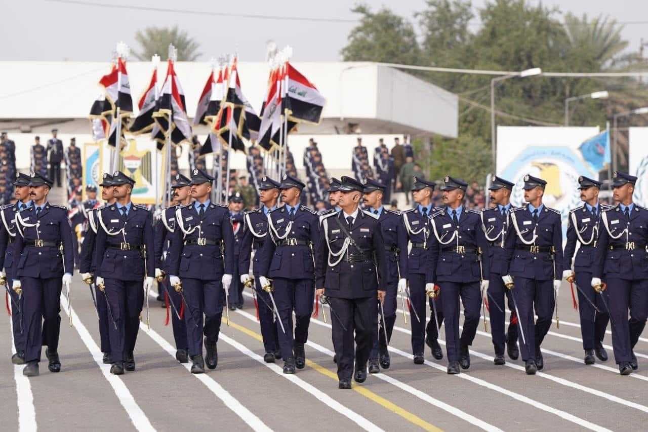 العراقيون يحتفلون بذكرى تأسيس الشرطة العراقية،