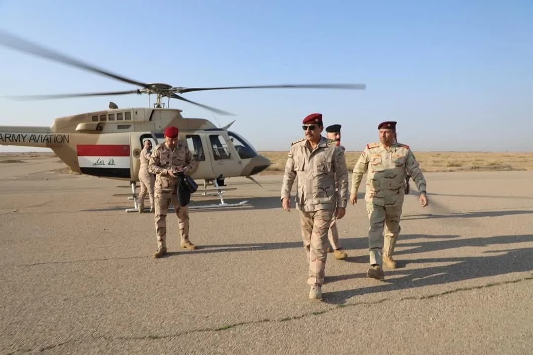 رئيس أركان الجيش يصل إلى ديالى