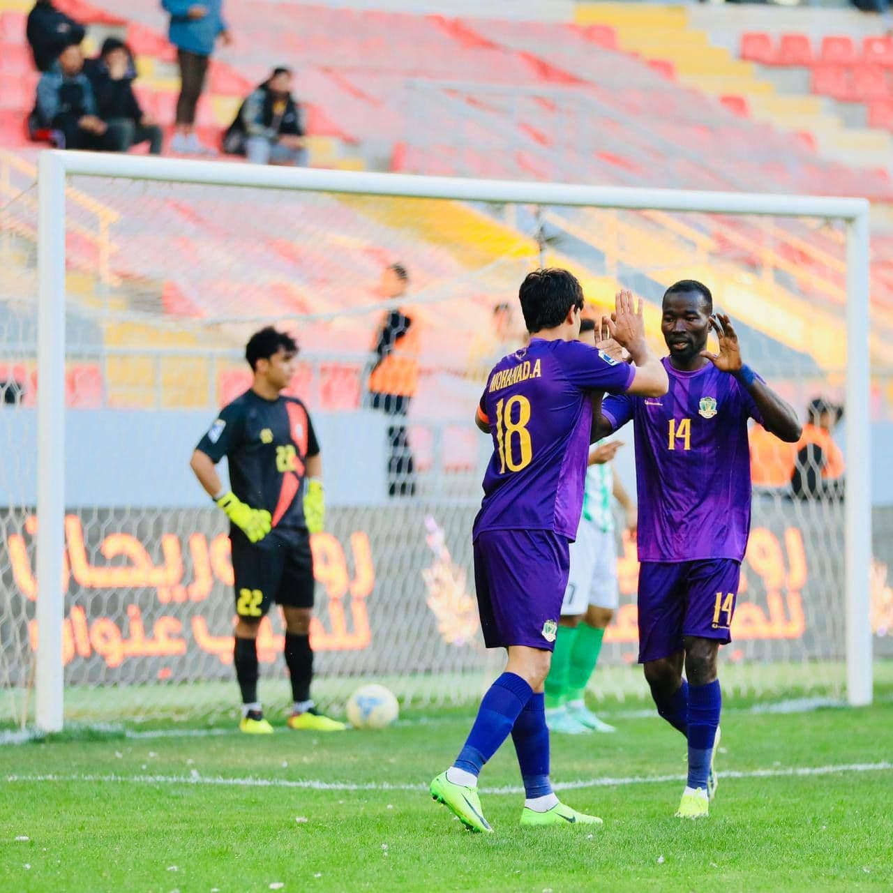 ميمي يقود الشرطة لصدارة دوري نجوم العراق مؤقتا