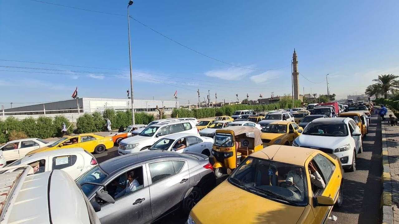 تفاصيل الموقف المروري اليوم في بغداد
