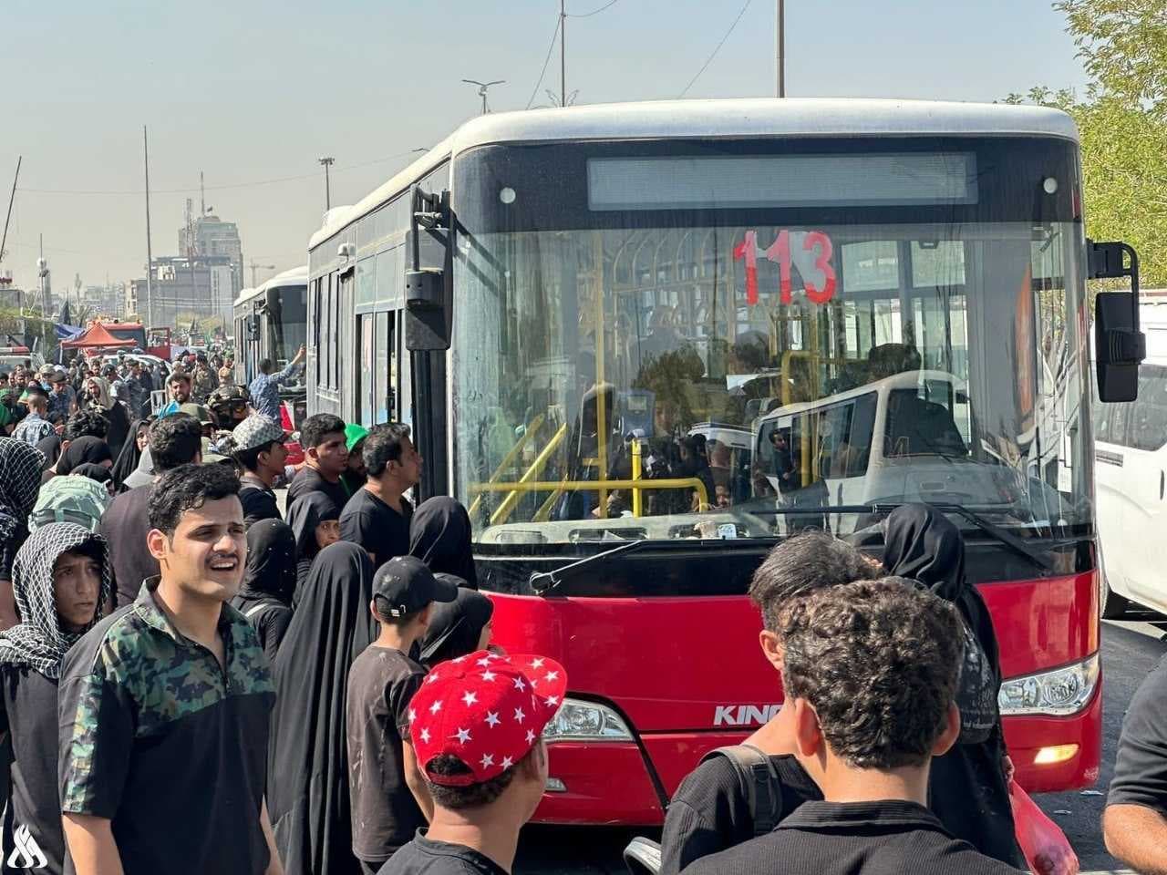 النقل تعلن خطتها الخدمية في زيارة الإمام موسى بن جعفر (ع)