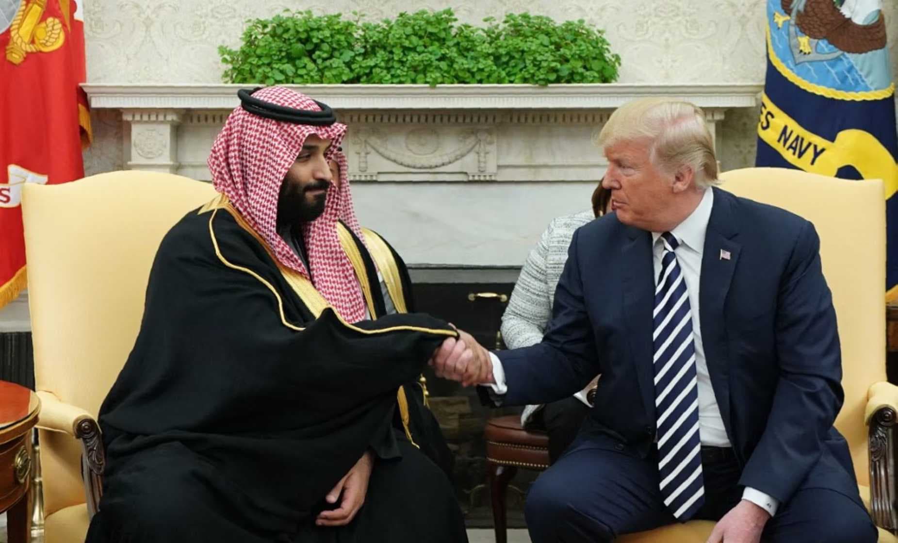 بن سلمان يبدي رغبة السعودية باستثمار 600 مليار دولار مع الولايات المتحدة