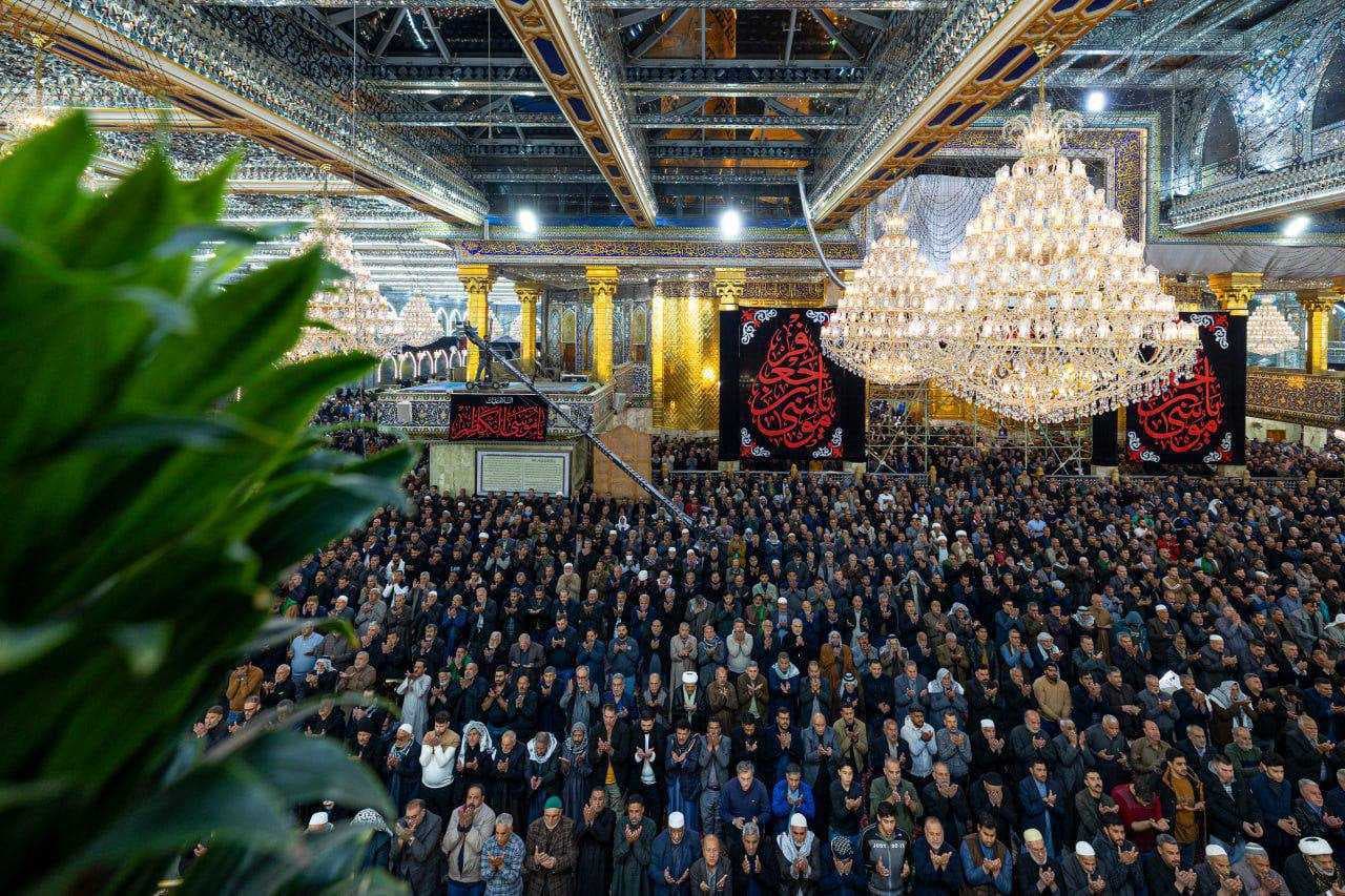 تواصل إحياء مراسم زيارة الإمام الكاظم عليه السلام