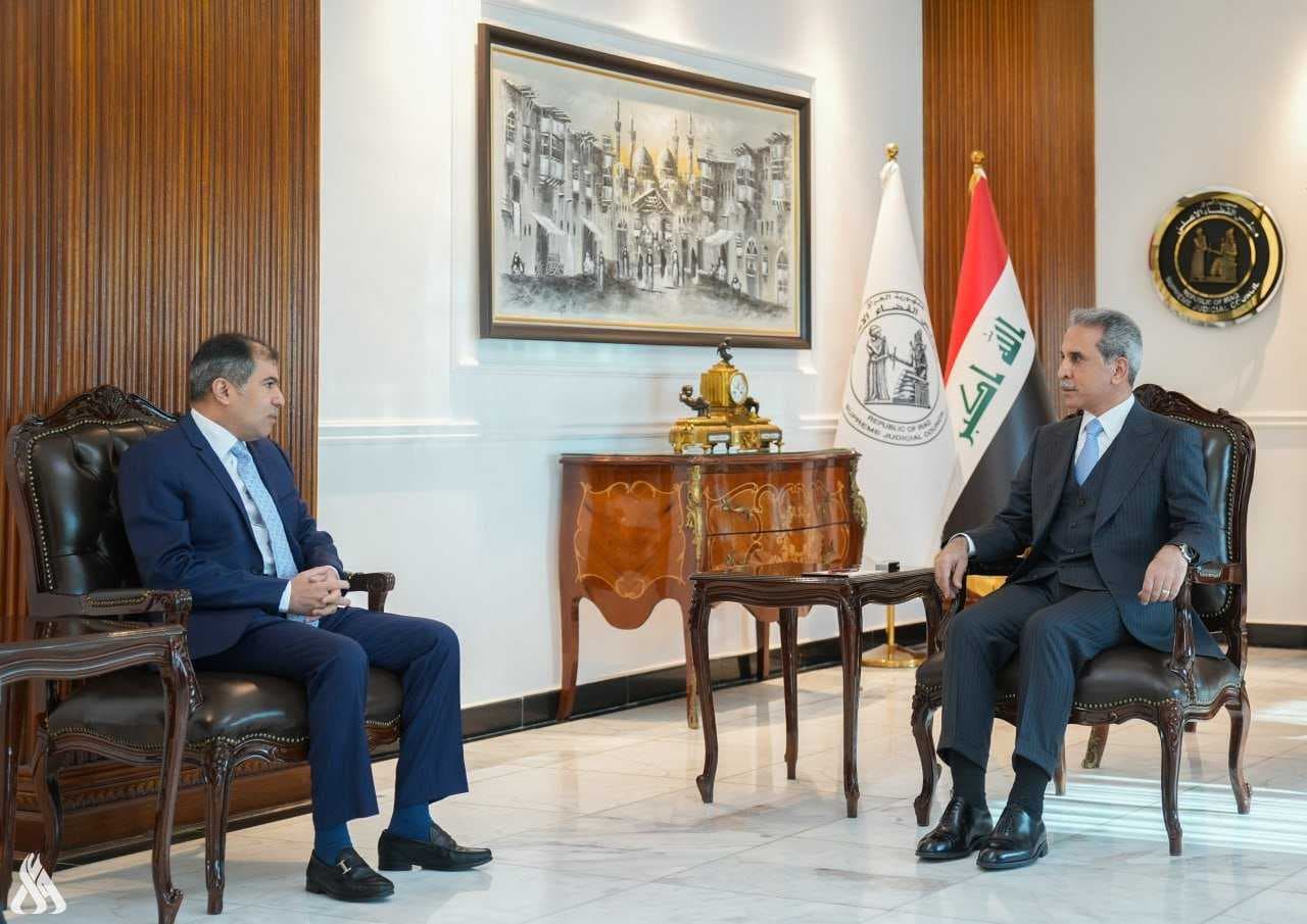 القاضي زيدان يبحث مع السفير الكويتي تعزيز التعاون القضائي