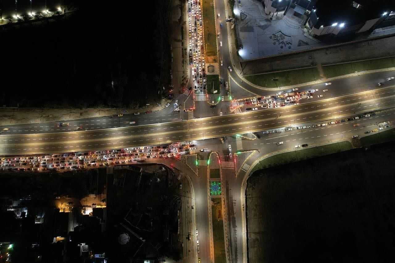 افتتاح مجسر ساحة قحطان ببغداد
