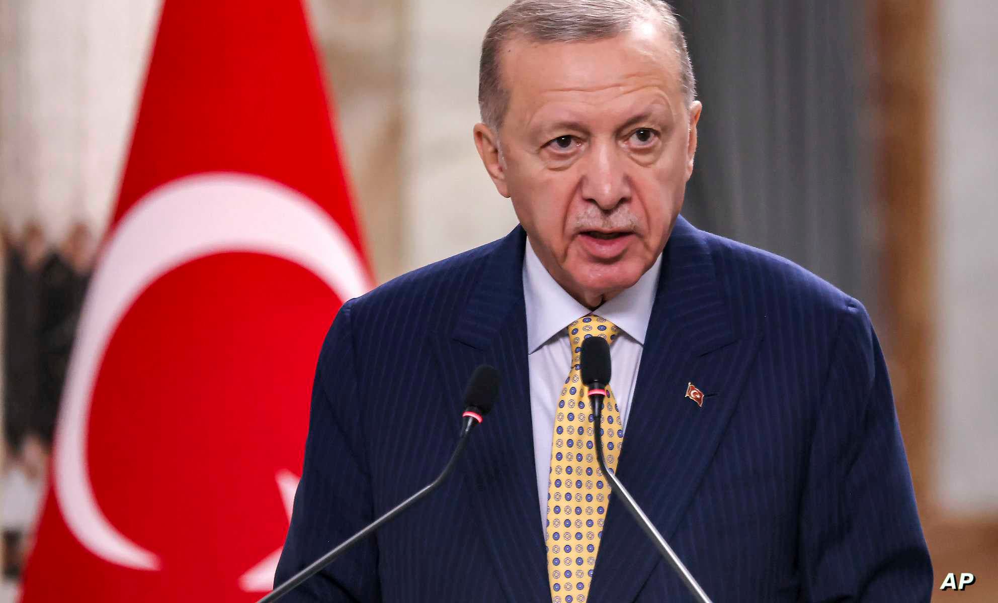 أردوغان: المقترحات الأمريكية بشأن غزة مرفوضة ولا أحد يستطيع تهجير سكانها