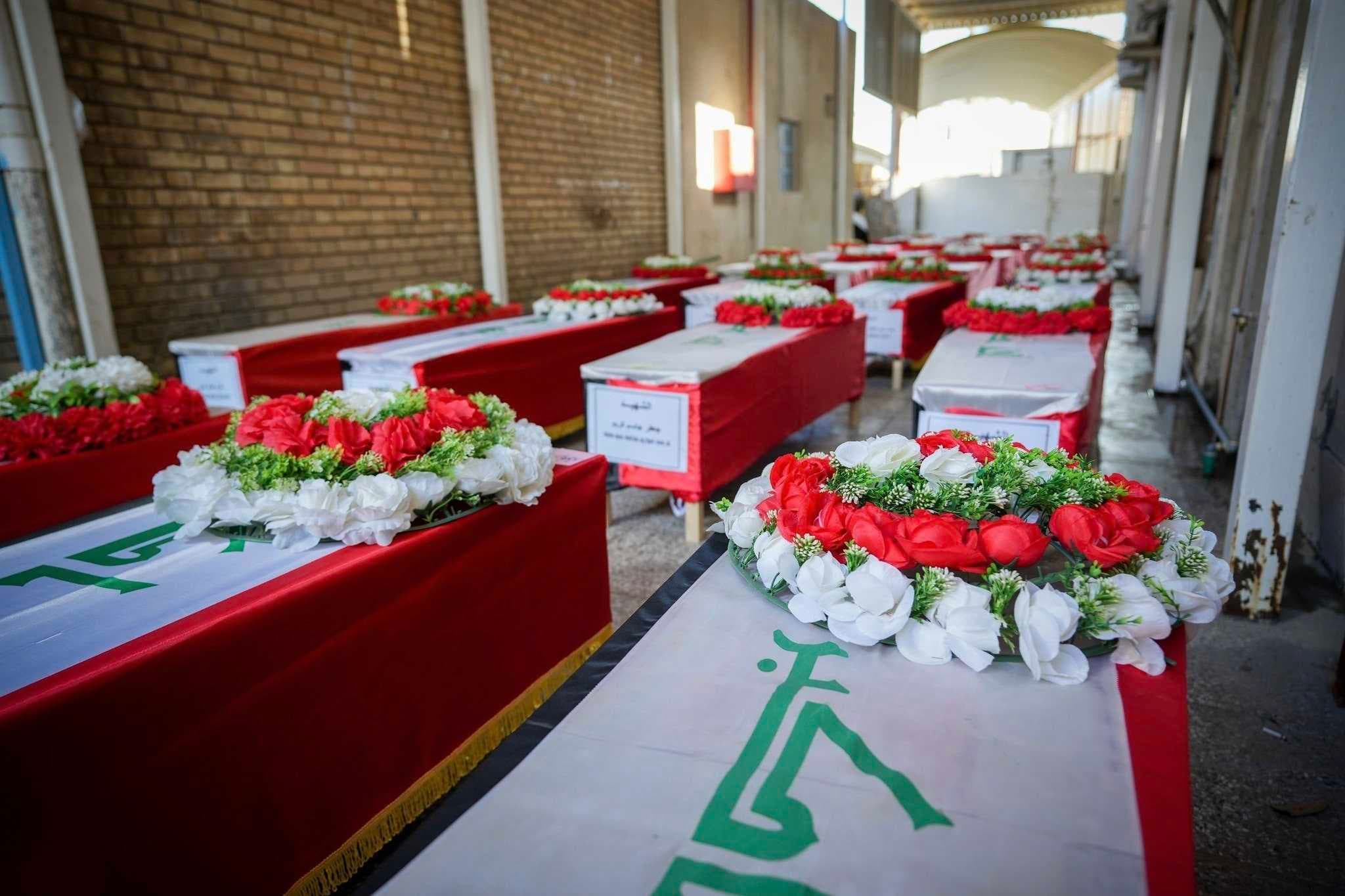 الطب العدلي: تسلم رفات 28 شهيدًا من ضحايا مجزرة سجن بادوش
